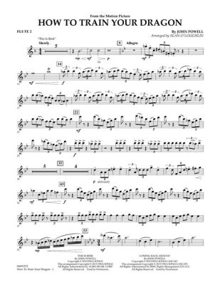 how to train your dragon flute sheet music: Exploring the Musical Journey of Hiccup and Toothless